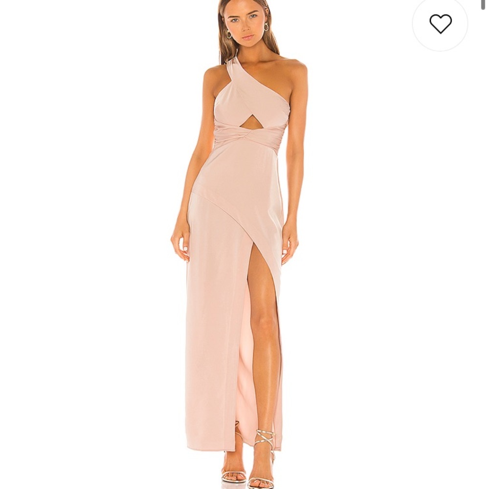 NBD / Revlove NWT Lutece Gown in Light Pink